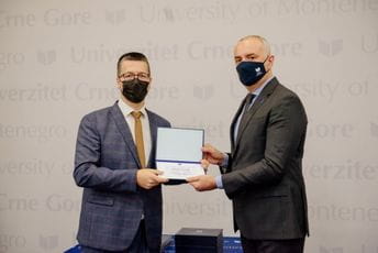 Ćalasan dvostruki dobitnik Priznanja UCG-a Ćalasan dvostruki dobitnik Priznanja UCG-a