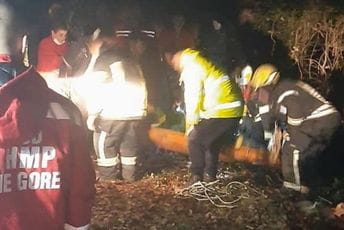 Tivat: Povrijeđeni muškarac izvučen iz jame Tivat: Povrijeđeni muškarac izvučen iz jame