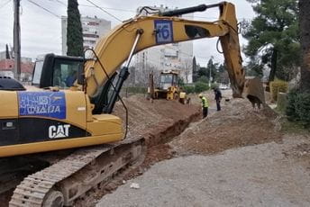 U toku rekonstrukcija ulice na Zabjelu U toku rekonstrukcija ulice na Zabjelu