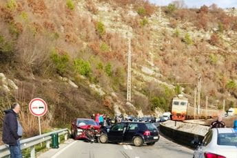 U udesu kod Virpazara povrijeđene četiri osobe Foto sa lica mjesta