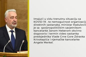 Okvirno dogovoren video sastanak Krivokapića i Merkel Okvirno dogovoren video sastanak Krivokapića i Merkel