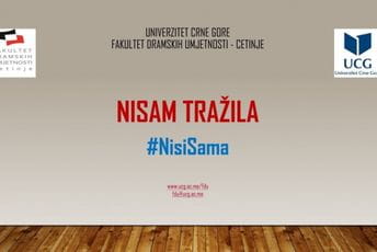 Fakultet dramskih umjetnosti pridružio se regionalnoj inicijativi: #NisiSama Fakultet dramskih umjetnosti pridružio se regionalnoj inicijativi: #NisiSama