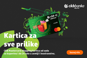 Nova CKB Mastercard shopping kartica Nova CKB Mastercard shopping kartica