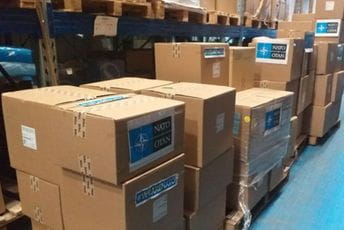 NATO poslao opremu za respiratore Oprema za respiratore