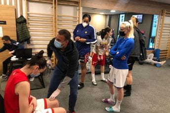 Testirane košarkašice Crne Gore pred odlučujuće mečeve u Podgorici Testirane košarkašice Crne Gore pred odlučujuće mečeve u Podgorici