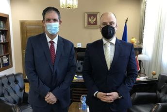 Radulović sa ambasadorima Izraela, Švajcarske i Japana Radulovic i Vilan