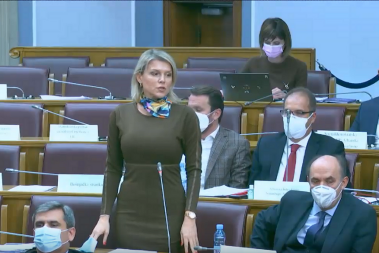 Vuksanović Stanković: Nema ništa od obećane transparentnosti rada nosilaca javnih funkcija Vuksanović Stanković: Nema ništa od obećane transparentnosti rada nosilaca javnih funkcija