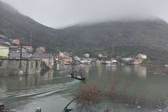 Pripadnici Službe zaštite i spašavanja obilaze područja u Zeti Pripadnici Službe zaštite i spašavanja obilaze područja u Zeti
