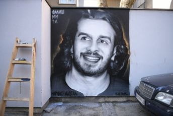 Beograd: Otkriven mural Marinku Madžgalju