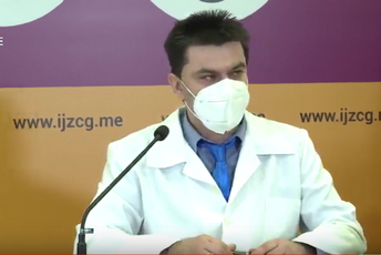 Galić: Sigurno da u Crnoj Gori imamo veći broj oboljelih od britanskog soja (VIDEO) Galić: Sigurno da u Crnoj Gori imamo veći broj oboljelih od britanskog soja (VIDEO)