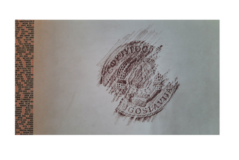 Smrt u porodici Naslovna strana probnog otiska Leksikona YU mitologije, Rende 2004, foto: Peščanik