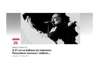 Crna Gora se oprašta od Panonskog mornara (VIDEO) Crna Gora se oprašta od Panonskog mornara (VIDEO)