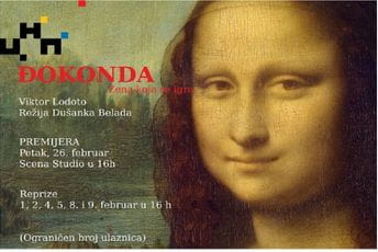Premijera predstave „Đokonda“ 26. februara Premijera predstave „Đokonda“ 26. februara