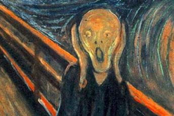 Dokazano ko je napisao poruku na slici "Krik" Dokazano ko je napisao poruku na slici "Krik"