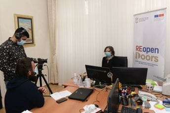 Tokom stažiranja u Podgorici mladi Romi i Egišćani pokazuju visok stepen znanja i vještina