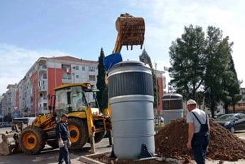 Polupodzemni kontejneri na Starom aerodromu i u Bloku IX