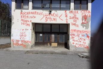 Fatić: Ponovo fašistički grafiti u Beranama Fatić: Ponovo fašistički grafiti u Beranama
