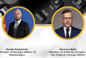 Radulović i Rot: Crna Gora i SR Njemačka imaju intenzivan politički dijalog i sadržajnu saradnju Radulović i Rot: Crna Gora i SR Njemačka imaju intenzivan politički dijalog i sadržajnu saradnju