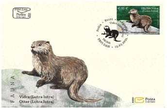 Poštanska marka sa motivom vidre od danas putuje svijetom Poštanska marka sa motivom vidre od danas putuje svijetom