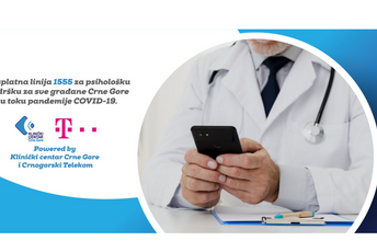 KCCG ponovo pokrenuo besplatnu telefonsku liniju za pružanje psihološke podrške građanima KCCG ponovo pokrenuo besplatnu telefonsku liniju za pružanje psihološke podrške građanima