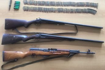 Cetinjska policija oduzela oružje i municiju Cetinjska policija oduzela oružje i municiju