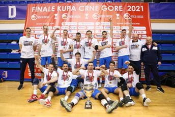 Odbojkaši Budve pobjednici Kupa za 2021! Odbojkaši Budve pobjednici Kupa za 2021!