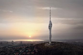 Novi futuristički radiotelevizijski toranj u Istanbulu Novi futuristički radiotelevizijski toranj u Istanbulu