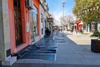Počelo uređenje fasada u Hercegovačkoj ulici Počelo uređenje fasada u Hercegovačkoj ulici