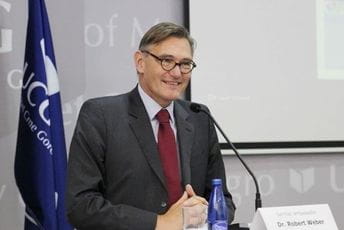 Veber: Neophodan politički dijalog, Vlada je u krizi Veber: Neophodan politički dijalog, Vlada je u krizi