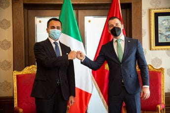 Bečić - Di Majo: Italija ostaje čvrsto uz Crnu Goru Bečić - Di Majo: Italija ostaje čvrsto uz Crnu Goru