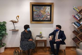 Abazović - Alšamsi: Višestruke mogućnosti intenziviranja saradnje Crne Gore i UAE Abazović - Alšamsi: Višestruke mogućnosti intenziviranja saradnje Crne Gore i UAE