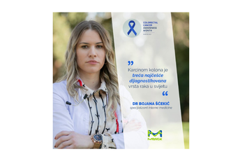 Šćekić: Jedna od 20 osoba će oboljeti od raka debelog crijeva tokom života Šćekić: Jedna od 20 osoba će oboljeti od raka debelog crijeva tokom života