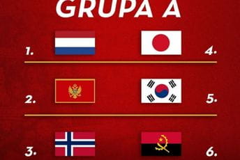 “Lavice” u grupi sa Holandijom, Norveškom, Japanom, Južnom Korejom i Angolom “Lavice” u grupi sa Holandijom, Norveškom, Japanom, Južnom Korejom i Angolom