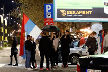 Novo okupljanje za podršku Leposaviću u Podgorici: Građana manje, zahtjevi isti Novo okupljanje za podršku Leposaviću u Podgorici: Građana manje, zahtjevi isti