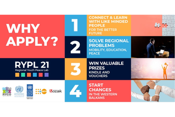 Regional Youth Peace Lab 2021: Riješi problem, osvoji nagrade i pokreni promjene Regional Youth Peace Lab 2021: Riješi problem, osvoji nagrade i pokreni promjene