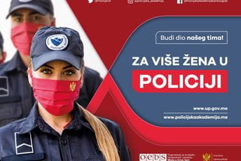 Misija OEBS-a u Crnoj Gori pokreće kampanju „Mi smo snaga tima - Za više žena u policiji“ Misija OEBS-a u Crnoj Gori pokreće kampanju „Mi smo snaga tima - Za više žena u policiji“
