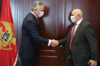 Predsjednik Đukanović primio ambasadora Grčke Panajotisa Patsosa Predsjednik Đukanović primio ambasadora Grčke Panajotisa Patsosa
