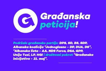 Od danas aktivne dvije građanske peticije: Poziv građanima da potpišu u što većem broju Od danas aktivne dvije građanske peticije: Poziv građanima da potpišu u što većem broju