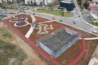 Podgorica dobila još jedan savremeno opremljen park (FOTO/VIDEO)
