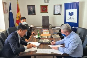 Memorandum o saradnji Mašinskog fakulteta UCG i kineske kompanije u oblasti obnovljivih izvora energije Memorandum o saradnji Mašinskog fakulteta UCG i kineske kompanije u oblasti obnovljivih izvora energije