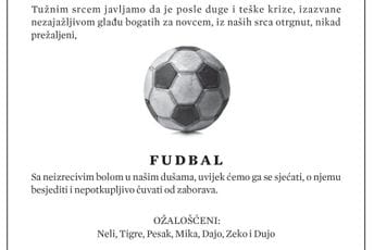 Posljednji pozdrav fudbalu Posljednji pozdrav fudbalu