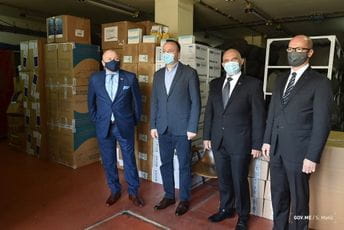 Slovenija donirala Crnoj Gori maske i dezinfekciona sredstva