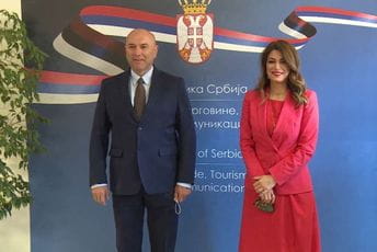 Beograd: Carević posjetio Ministarstvo trgovine, turizma i telekomunikacija Srbije Beograd: Carević posjetio Ministarstvo trgovine, turizma i telekomunikacija Srbije