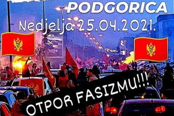 Patriotska kolona i sjutra u Podgorici: Polazak u 17 sati Patriotska kolona i sjutra u Podgorici: Polazak u 17 sati
