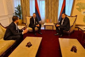 Milatović i Spajić sa Dodikom: Naglašena potreba jačanja regionalne saradnje Milatović i Spajić sa Dodikom: Naglašena potreba jačanja regionalne saradnje