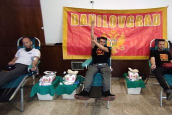 Danilovgrad: Održana akcija dobrovoljnog davanja krvi Danilovgrad: Održana akcija dobrovoljnog davanja krvi