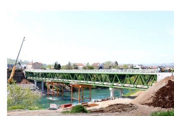 Podgorica 9. maja dobija novi pješački most na Morači Podgorica 9. maja dobija novi pješački most na Morači
