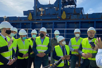 Krivokapić: Nakon godinu i po pauze, brod konačno spreman za izvoz grita u Španiju Krivokapić: Nakon godinu i po pauze, brod konačno spreman za izvoz grita u Španiju