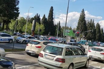 Udes kod Milenijuma, nema povrijeđenih Udes kod Milenijuma, nema povrijeđenih