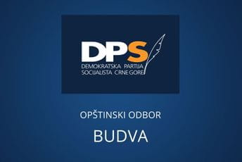 DPS Budva: URA najodgovornija za širenje srpskih zastava u Budvi